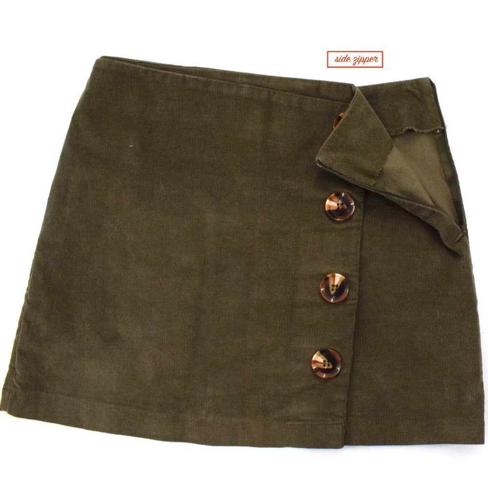 Urban Romantics Corduroy Mini Skirt M - Picture 3 of 5
